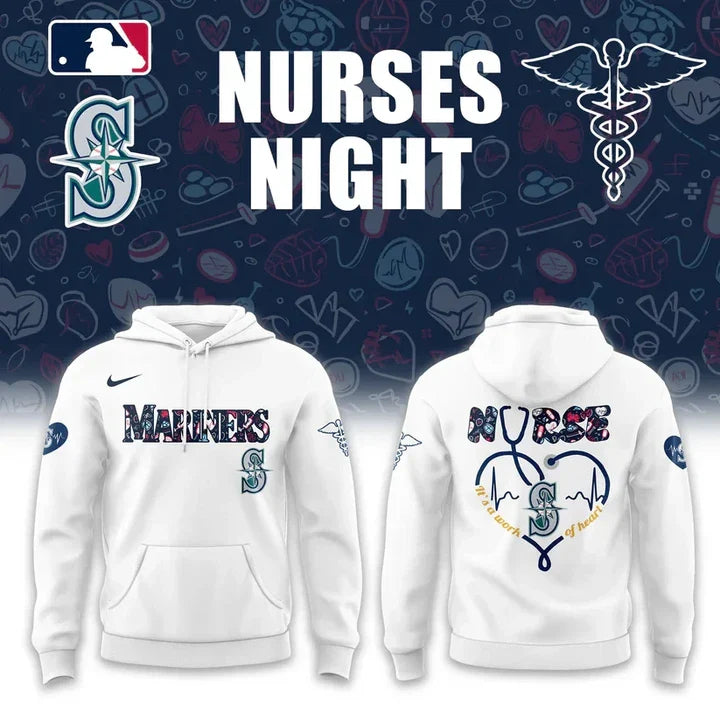 Limited Edition Seattle Mariners Nurses Appreciation 2025 Shirt