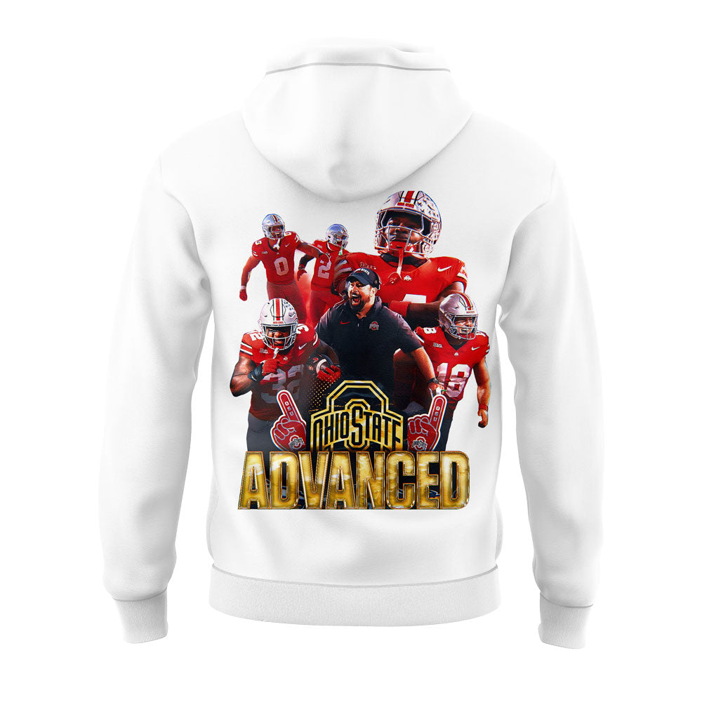 Ohio State Football ARE 2025 COTTON BOWL CHAMPIONS Whrite Hoodie