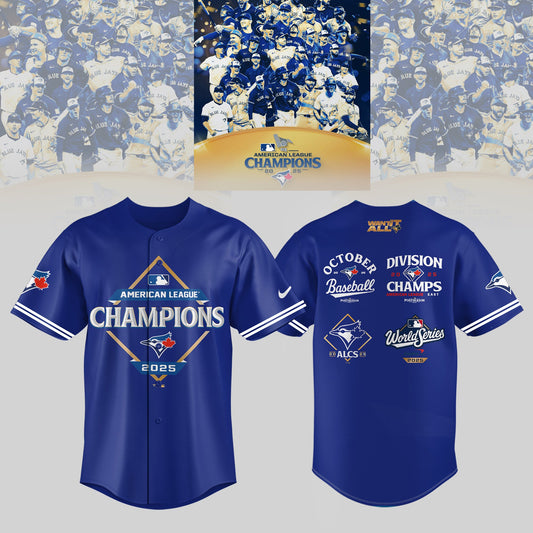 Toronto Blue Jay 2025 American League Champions Jersey