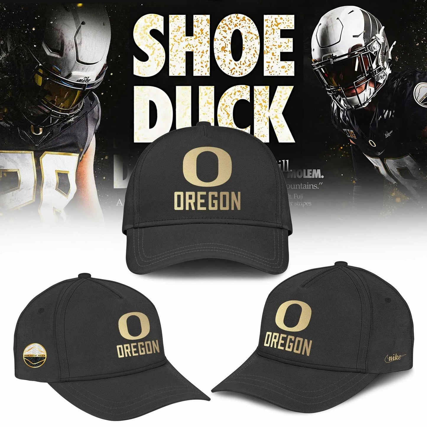 2025 Oregon Football New “Shoe Duck” Special Edition Hoodie