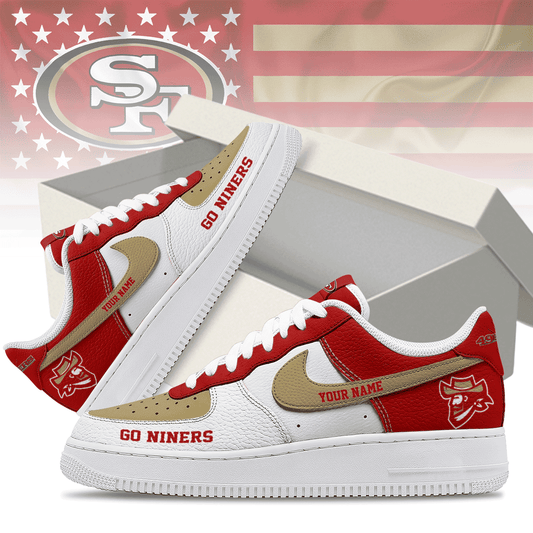 San Francisco 49ers | Premium AF1 Shoes Limited Edition NY