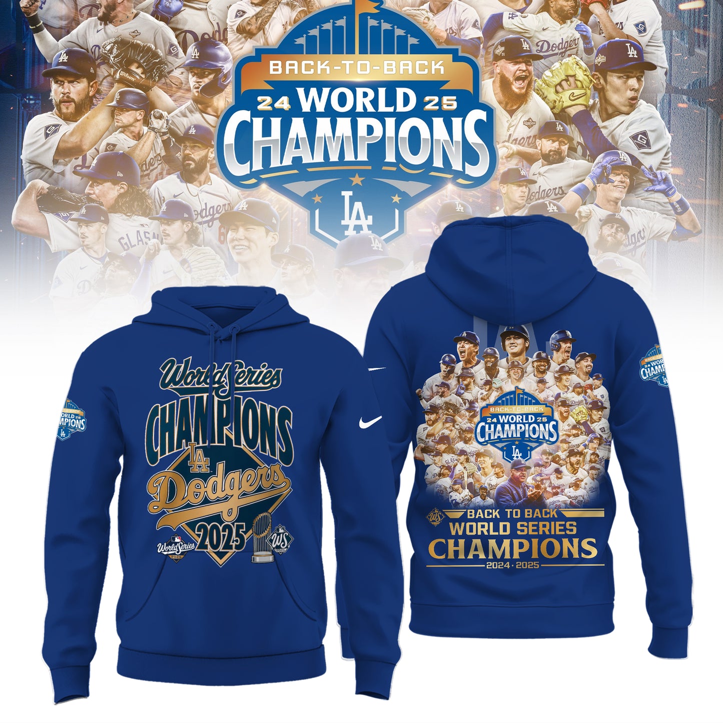 LA Dodgers 2025 World Series Champions Limited Edition