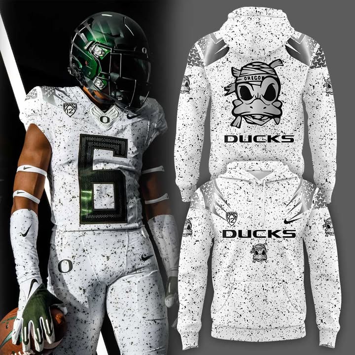 Oregon Football Eggshell Fresh' Mummy Ducks Uniform