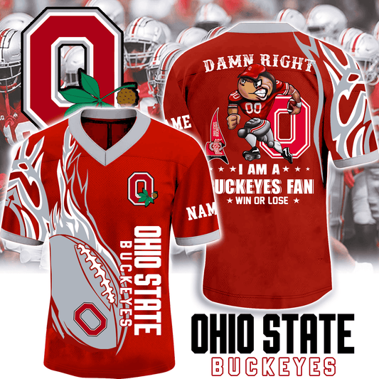 Ohio State Buckeyes Fan Jersey