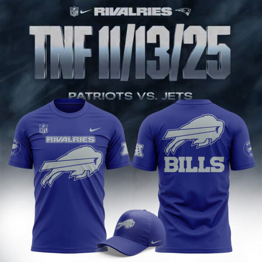 Limited Edition Bills Football Rivalries Teaser Logo T-Shirt