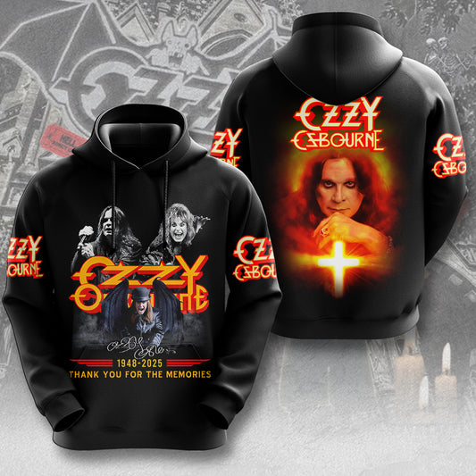 Ozzy Osbourne 3D Hoodie - Thank You For The Memories