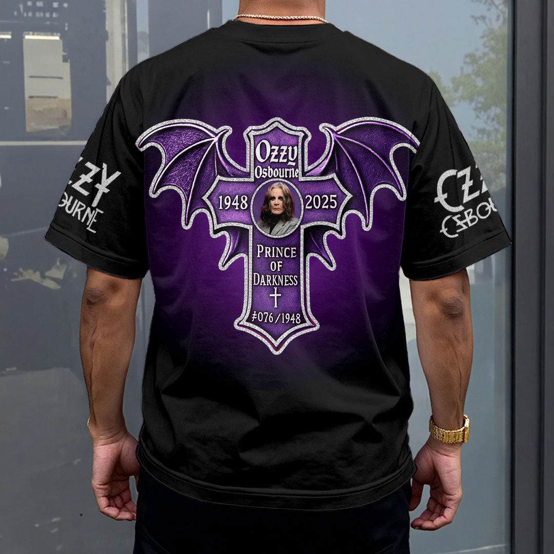 Ozzy Osbourne 3D T-Shirt - Thank You For The Memories