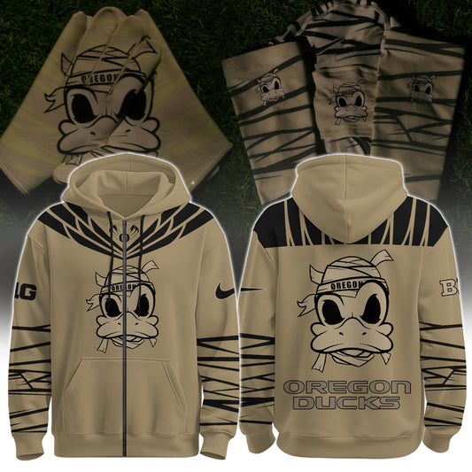 Oregon Grit Strength Hoodie Zip