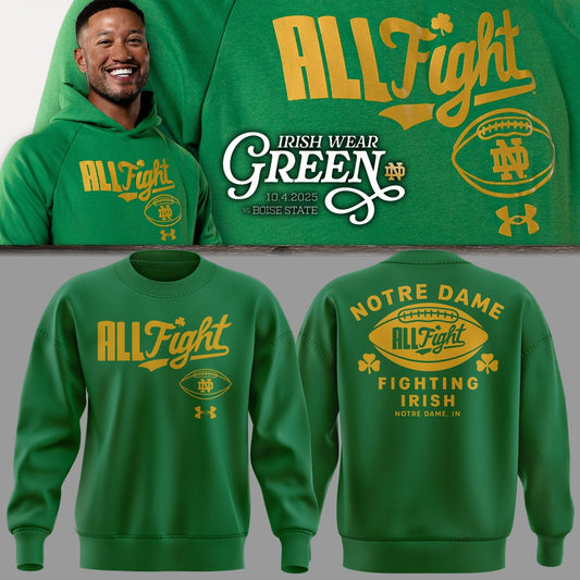 Special Edition Notre Dame “Irish Wear Green” SweatShirt