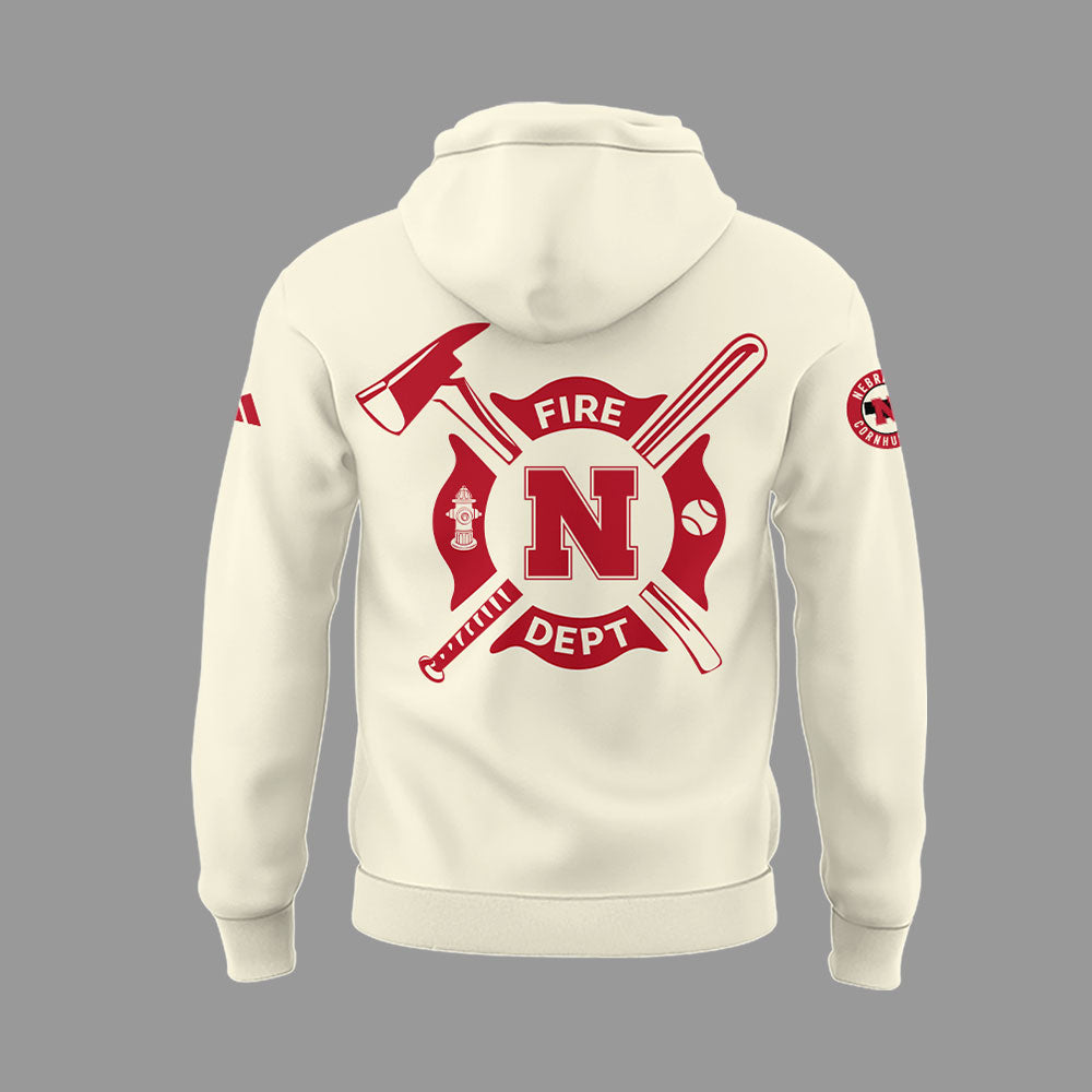 Nebraska Baseball x Firefighter Appreciation Night Hoodie
