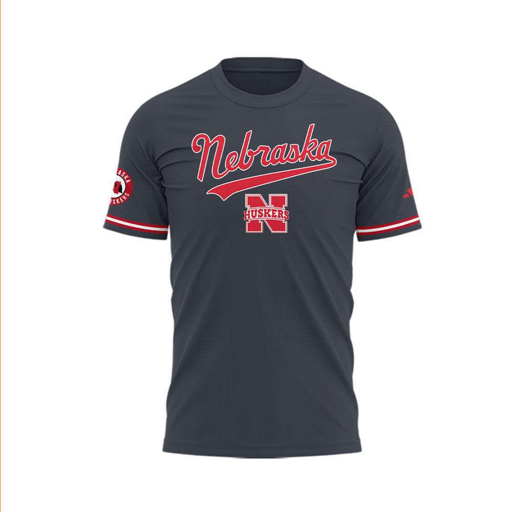 Nebraska Baseball x Firefighter Appreciation Night T-Shirt