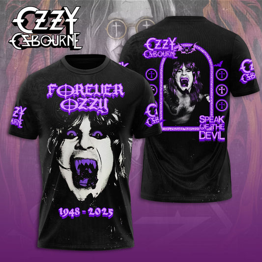 Ozzy Osbourne 3D T-Shirt - Thank You For The Memories