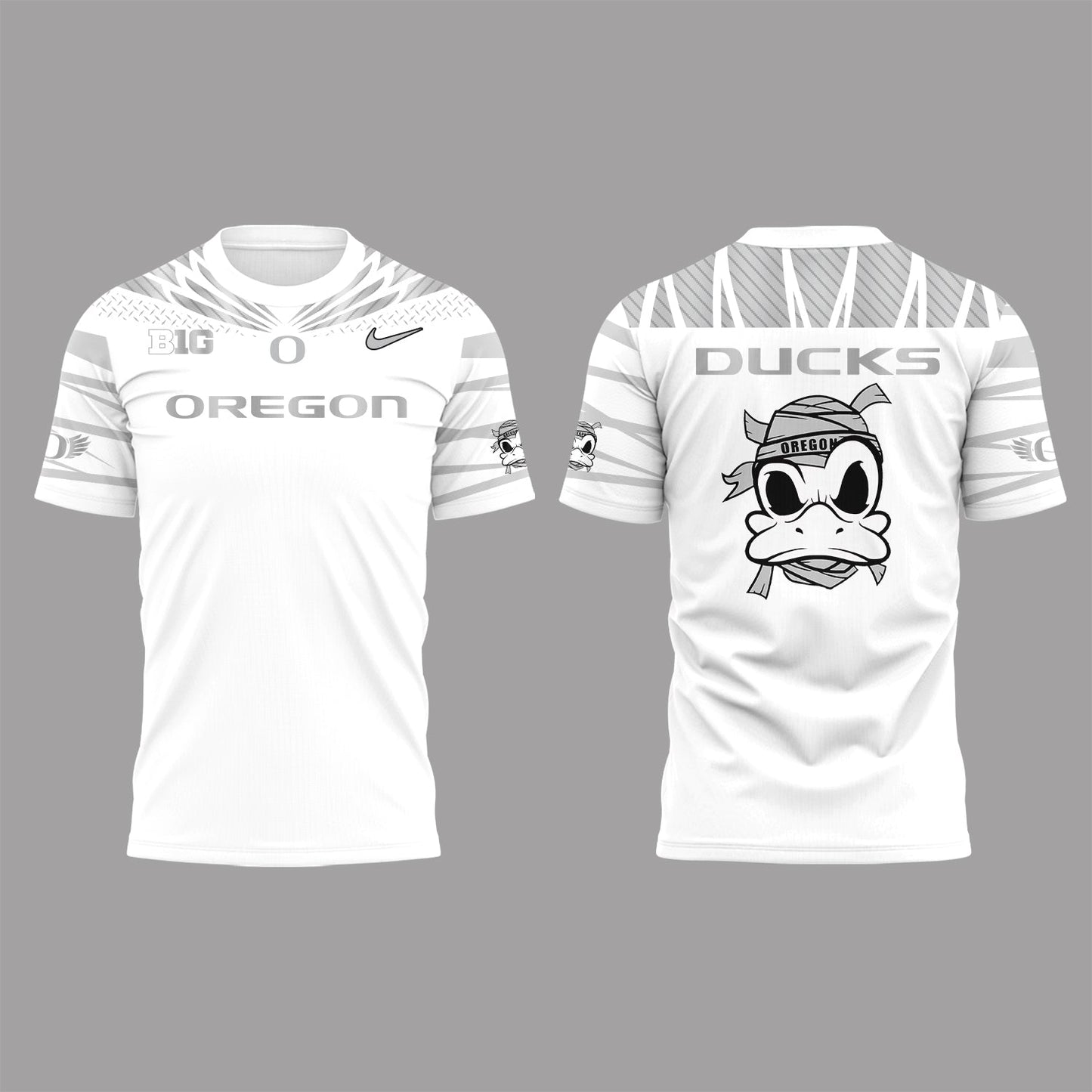 Limited Edition Ducks Football “The Duck” White TShirt