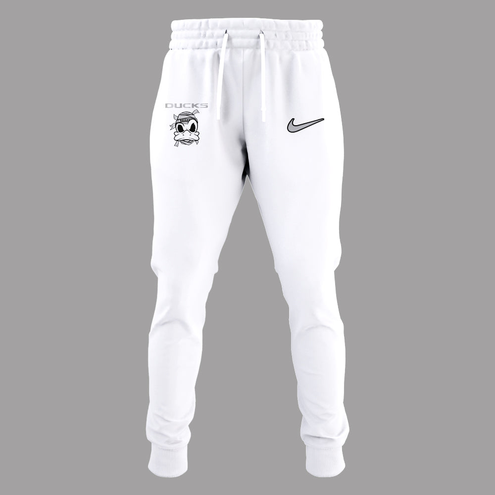 Limited Edition Ducks Football “The Duck” White Hoodie