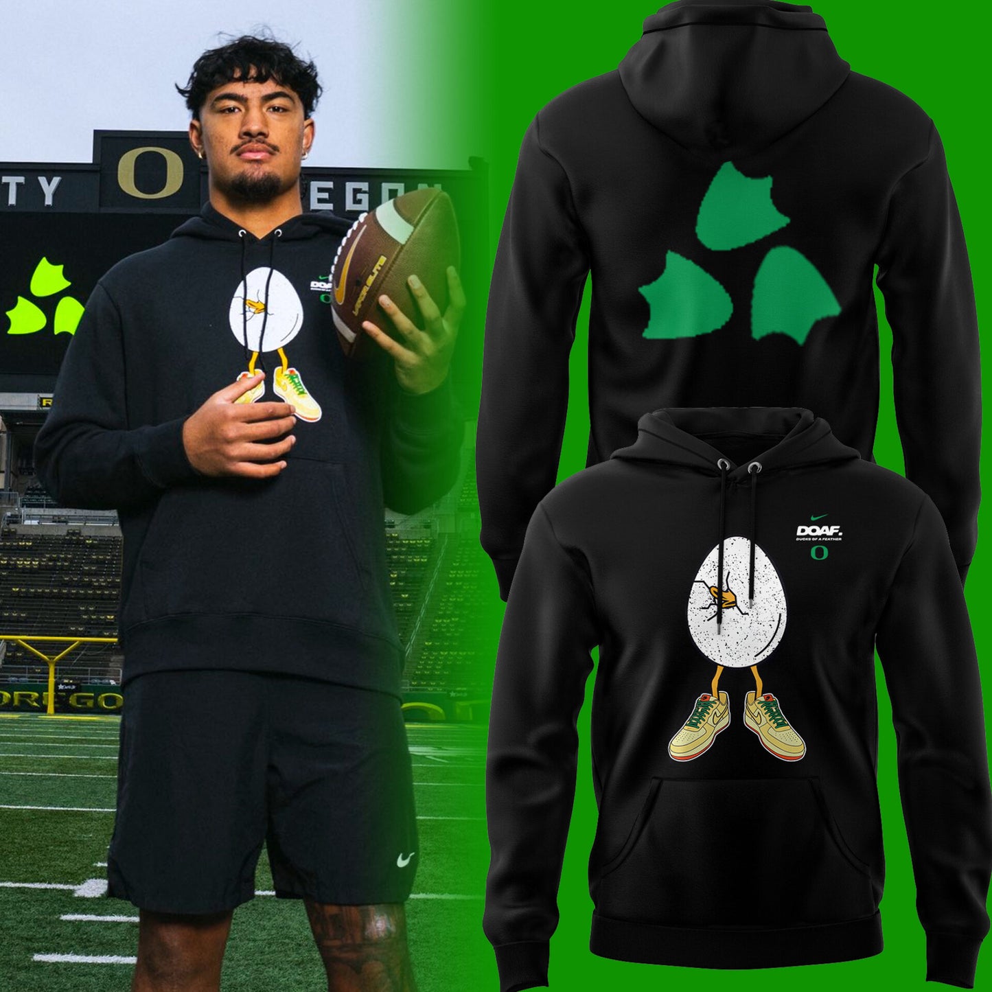 Limited Edition DUCK Fb “Duck or Egg.” Hoodie