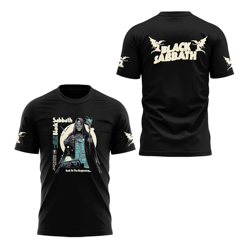 Limited Edition BlackSabbath "Back to the Beginning" T-Shirt