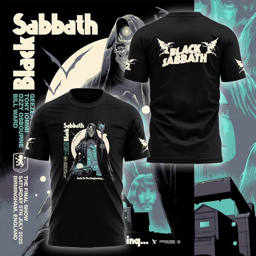 Limited Edition BlackSabbath "Back to the Beginning" T-Shirt