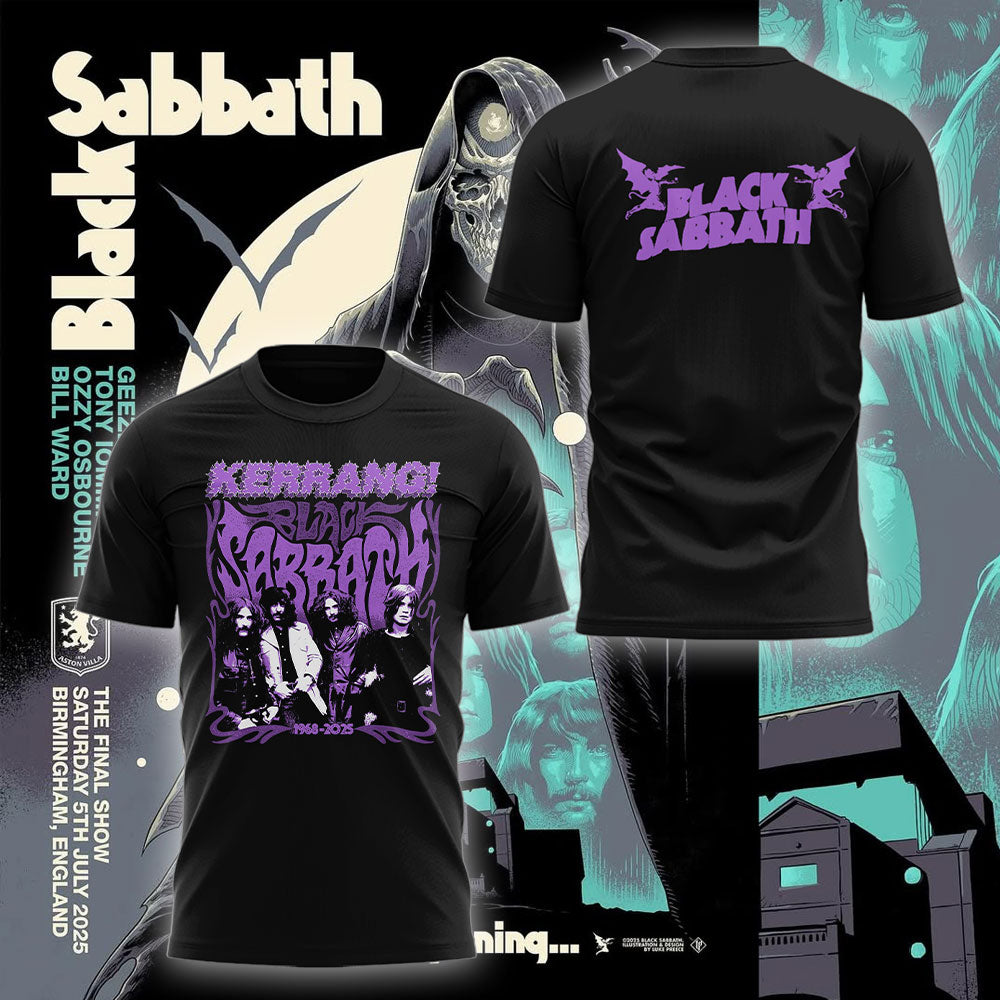 Limited Edition BlackSabbath "Back to the Beginning" T-Shirt