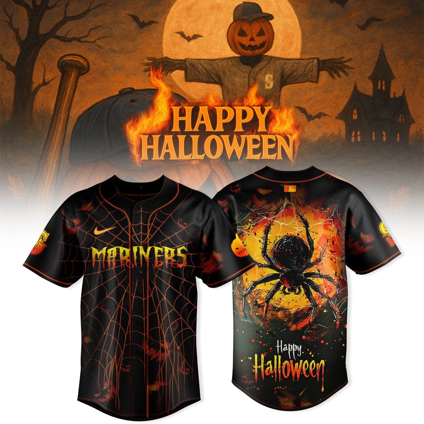 Seattle Mariners – Happy Halloween 2025
