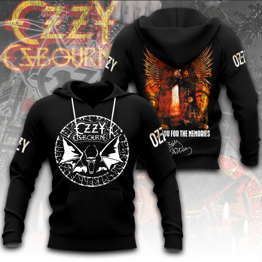 Ozzy Osbourne 3D Hoodie - Thank You For The Memories