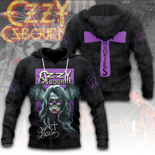 Ozzy Osbourne 3D Hoodie - Thank You For The Memories