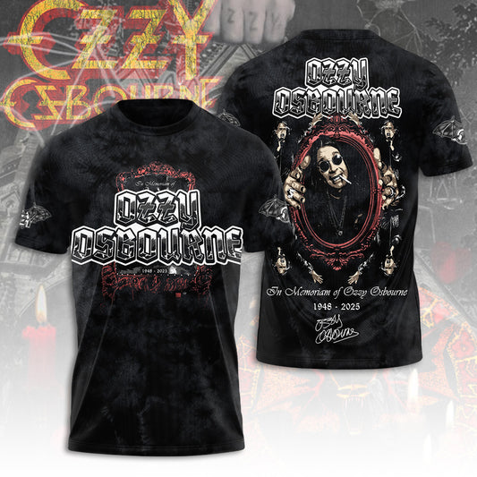 Ozzy Osbourne 3D T-Shirt - Thank You For The Memories