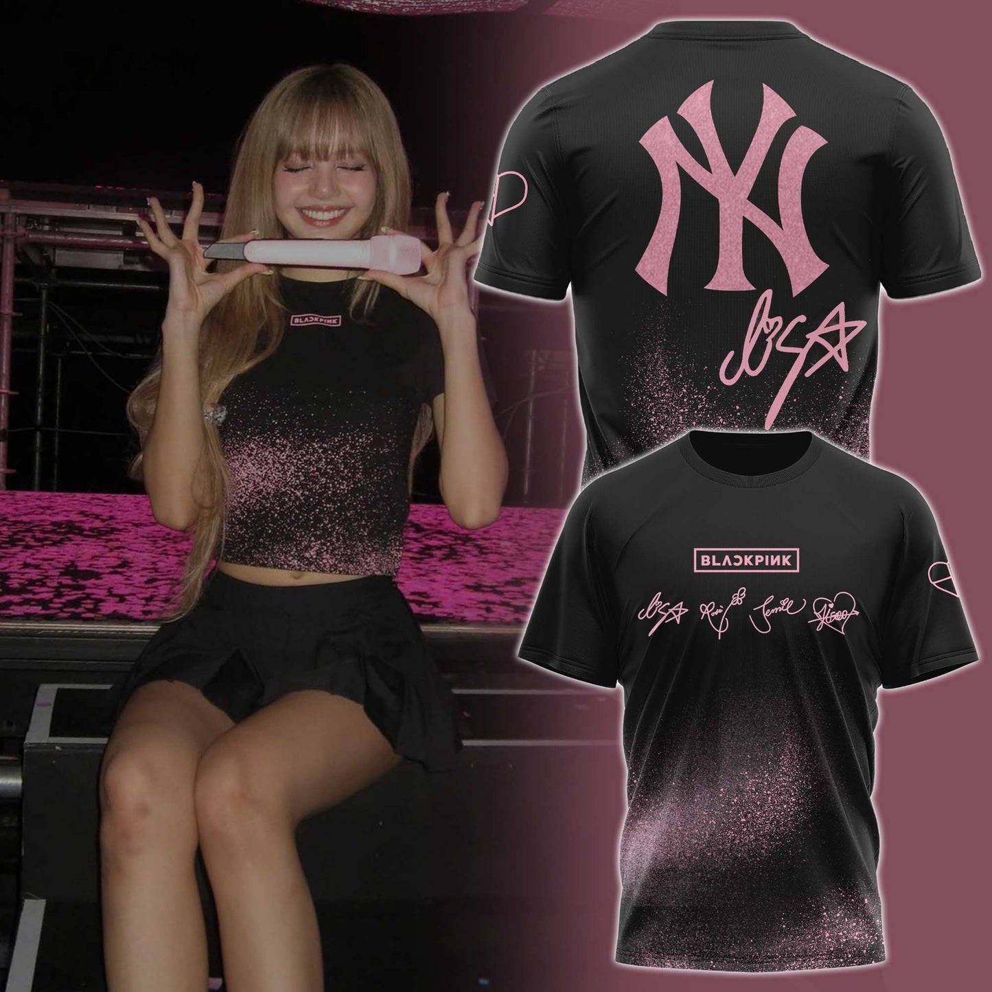 NYK x Black Pink Limited Edition Tshirt 2025