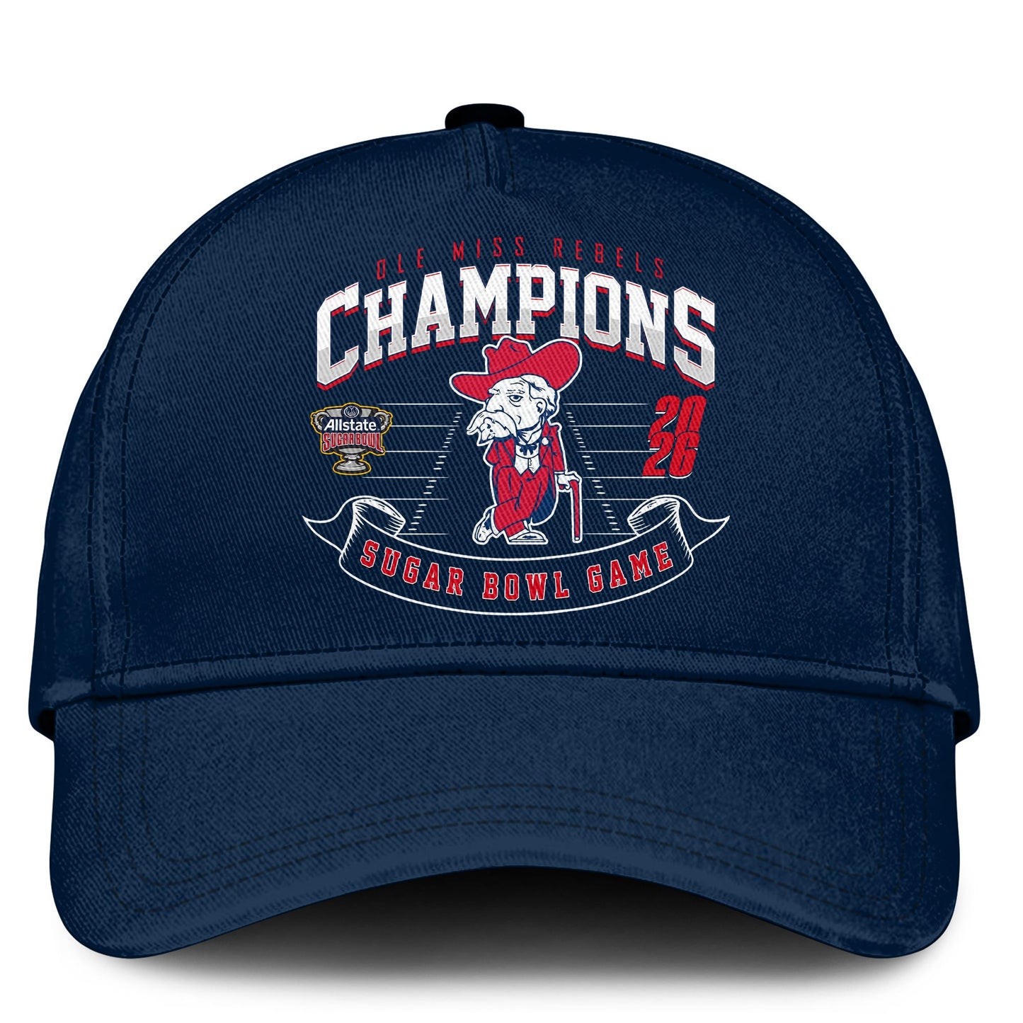 Ole Miss Rebels – Sugar Bowl Champions Zip Hoodie