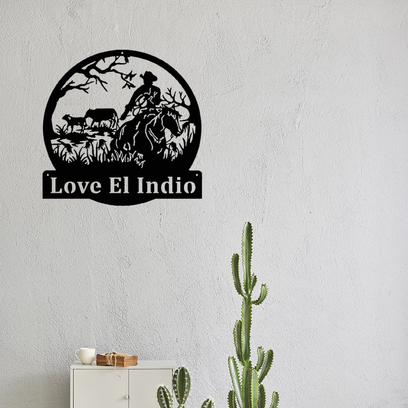 Custom Cowboy Sign Name,Farm Decor,Ranch Decor,Personalized Cow Sign Name,Outdoor Decor,Ranch Wall Art,Farmhouse Decor,gift for cowboy