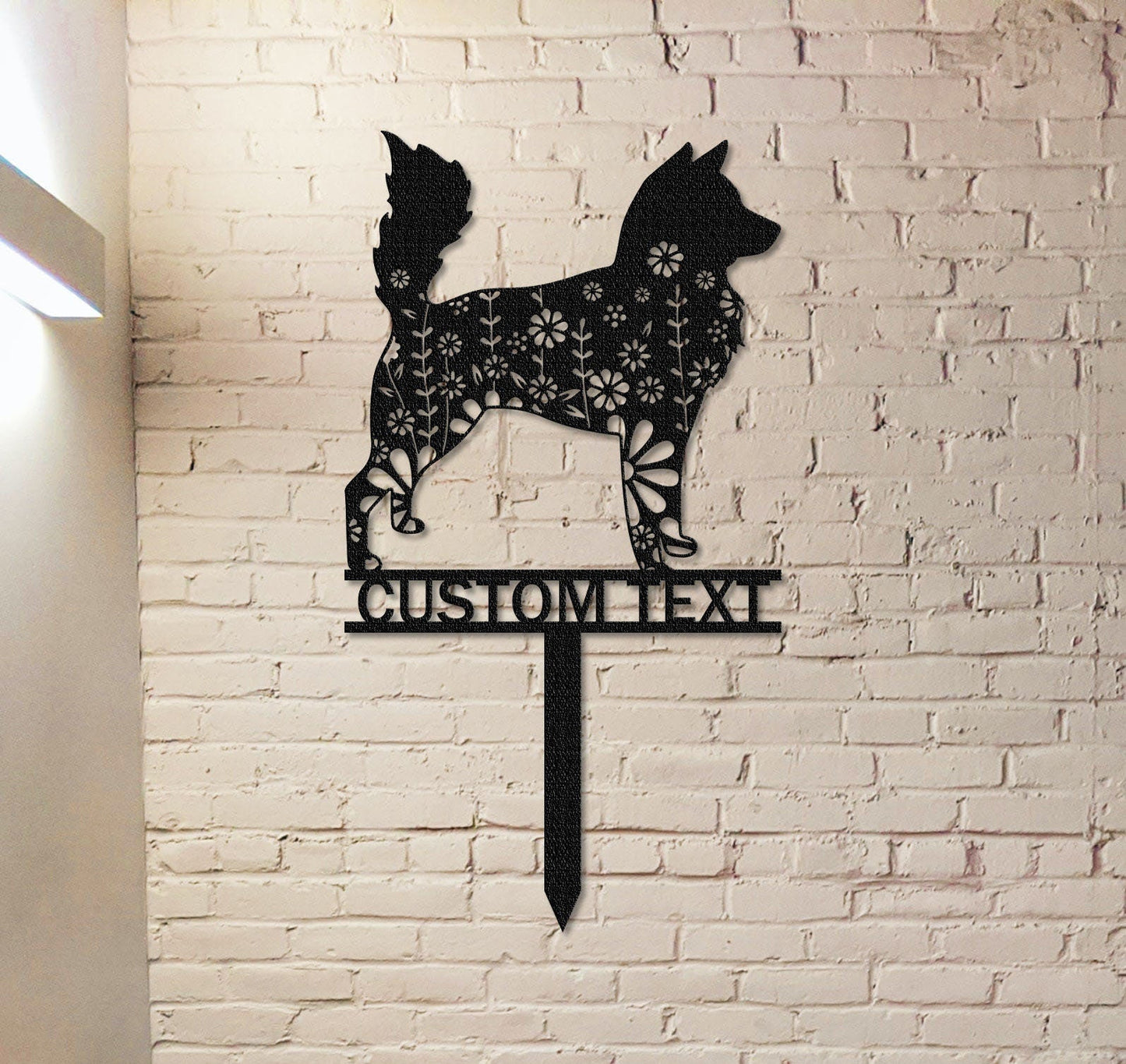 Custom Husky Memorial Stake Sign,Pet Grave Markers Sign, Metal Sign With Stake,Pet Loss Gift,Sympathy Sign, Remembrance Stake