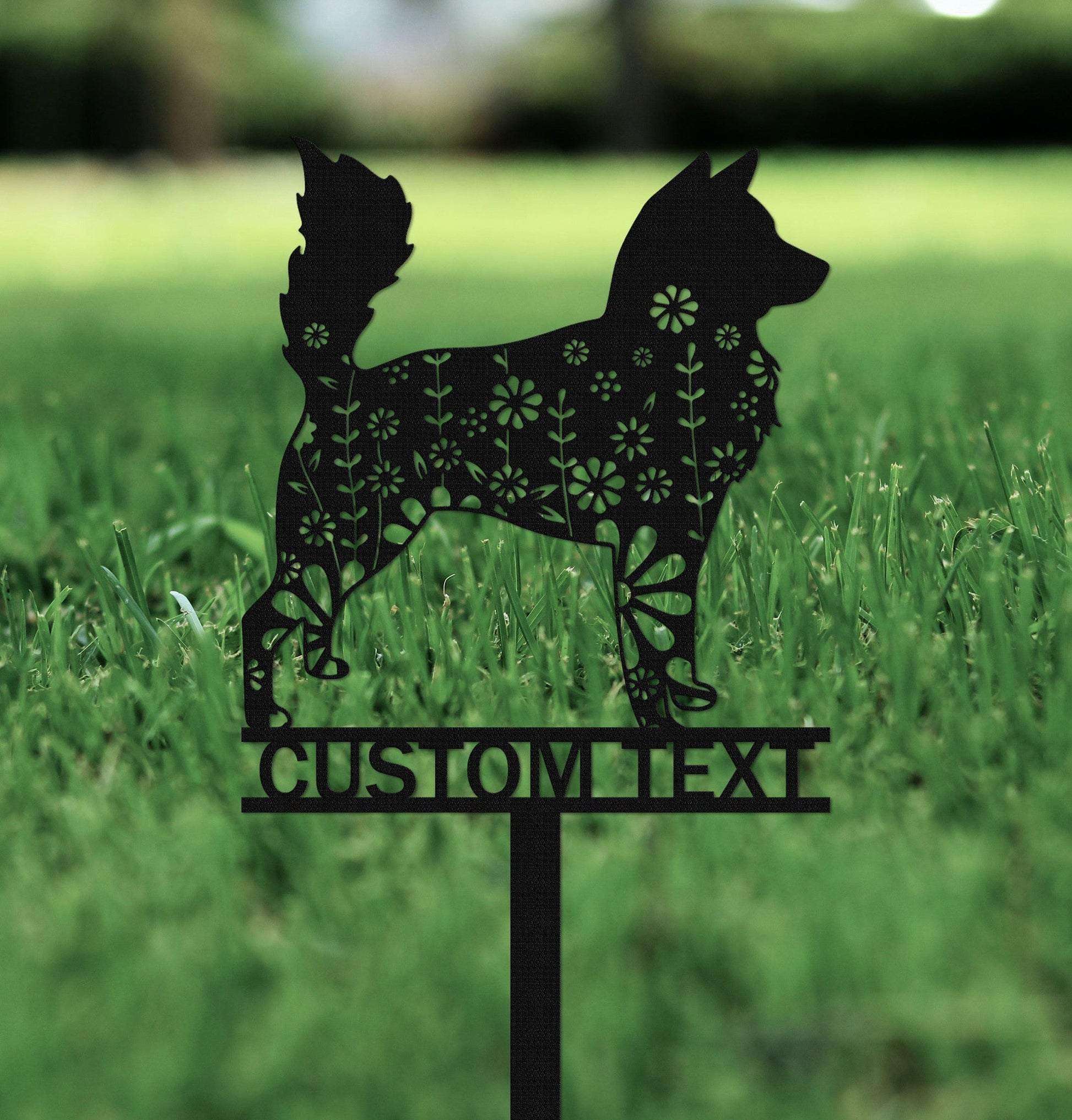Custom Husky Memorial Stake Sign,Pet Grave Markers Sign, Metal Sign With Stake,Pet Loss Gift,Sympathy Sign, Remembrance Stake
