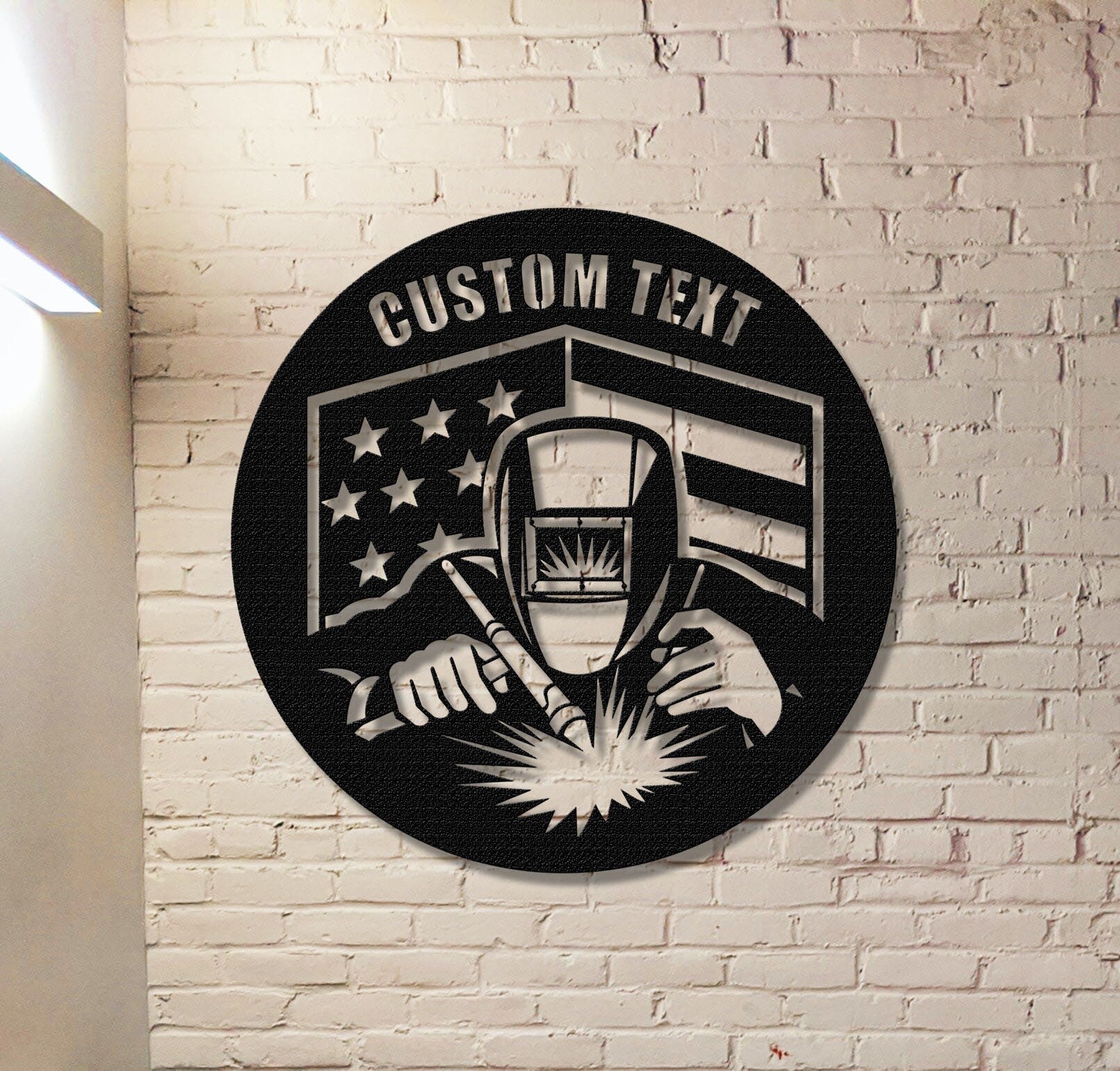 Custom Construction Welder Sign,Welding Metal Sign,Personalized Welder Wall art,Metal Welding Sign,Welder Gift,Indoor Decor,Men Cave Sign