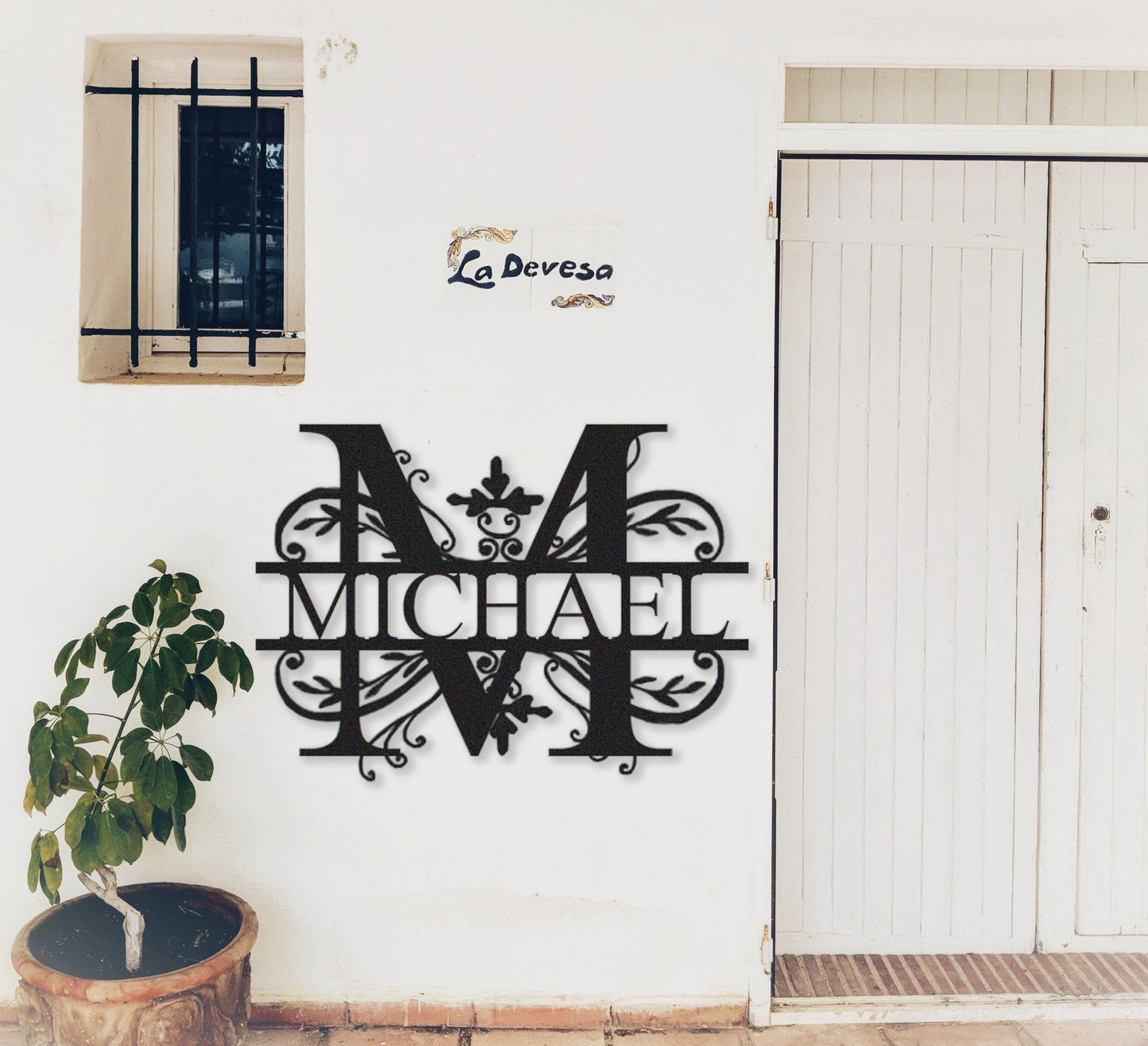 Personalized Last Name Metal Sign with LED Lights, Custom Metal Sign,Monogram Wall Art For House Decor,Family Name Sign,Housewarming Gift