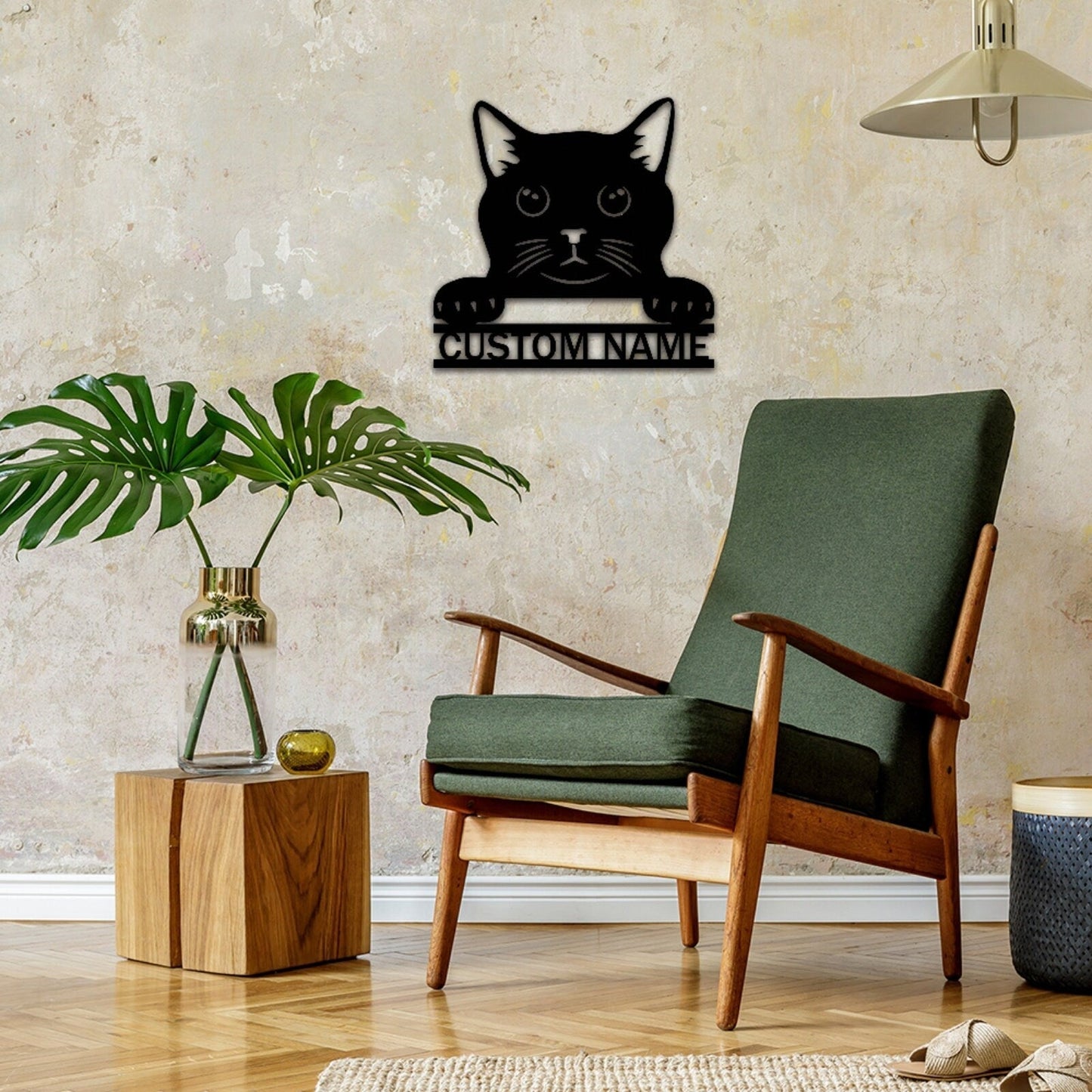 Custom Cat Metal Sign,Cat Lover Gift,Cat Wall Art,Personalized Cat Wall Decor,Room Decoration,Metal Cat Decor,Pet Sign