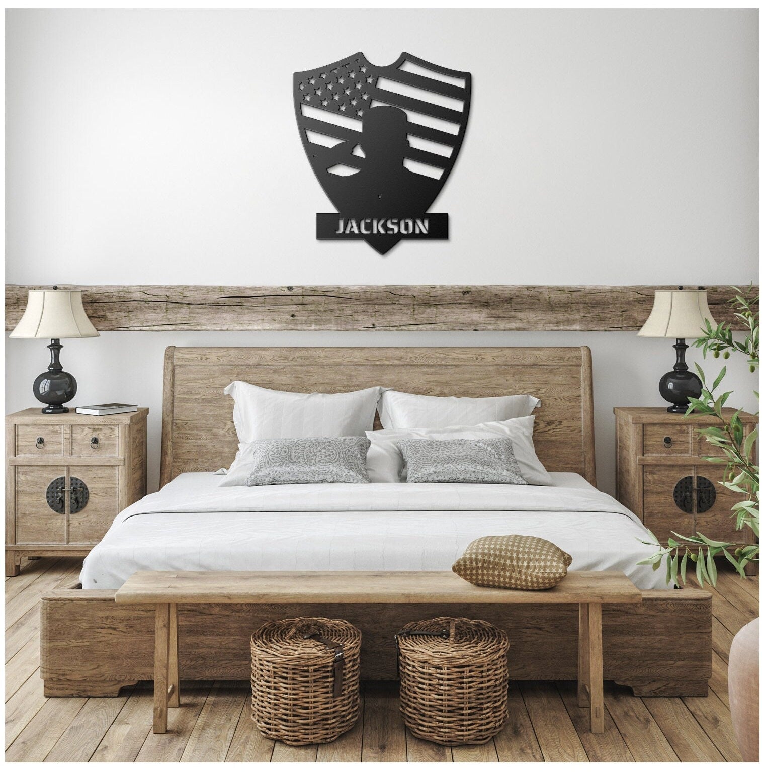 Personalized Veteran Metal Art, Metal Veteran Sign, Gift For Veteran, Custom Name Veteran Gift, Metal Military Sign, US Army Metal Sign