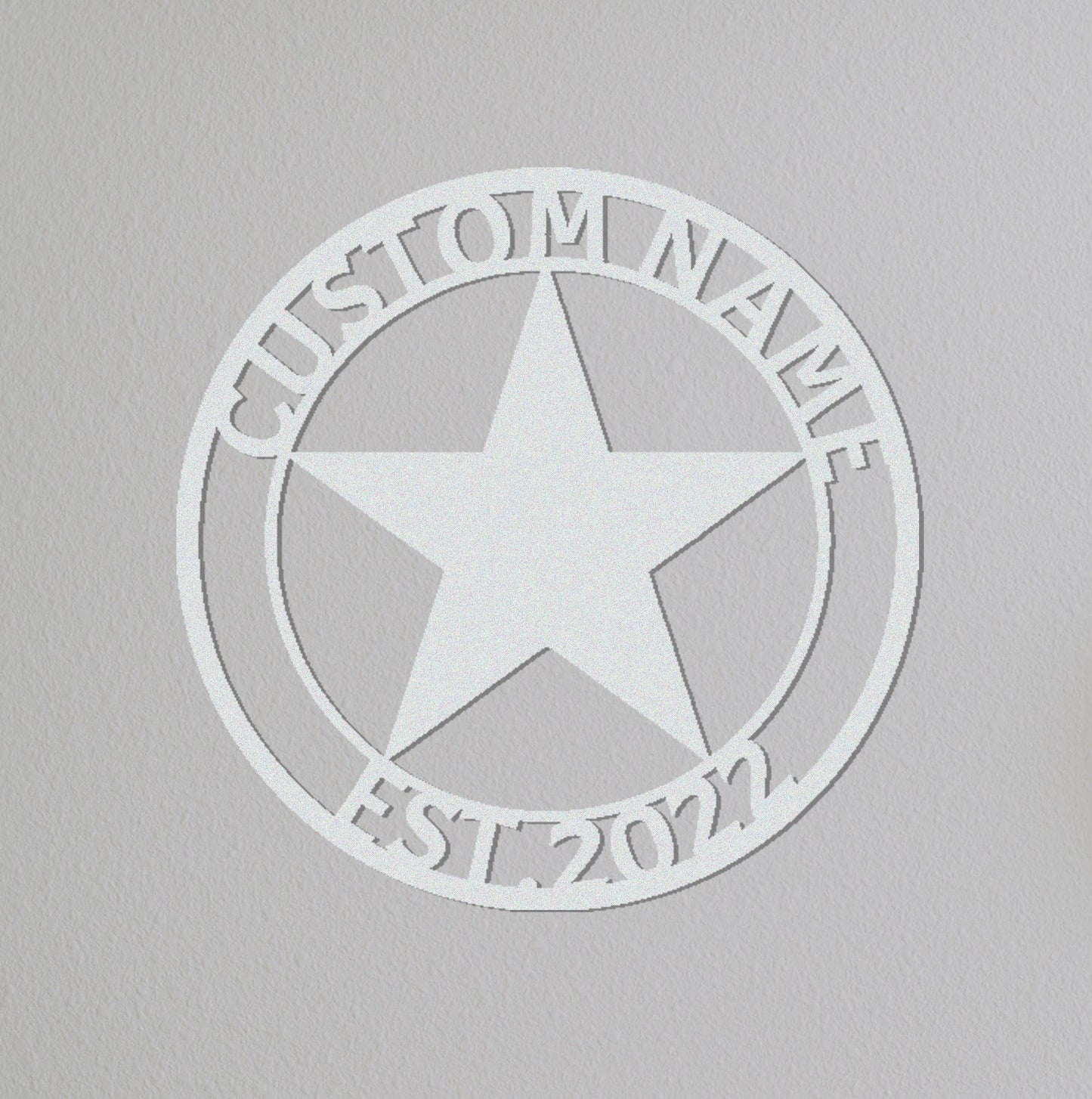 Custom Texas Star Sign Name,Texas home Sign,Texas Star Monogram,Star Family Name ,Personalized Sign Name,House Decor,Gift For Family
