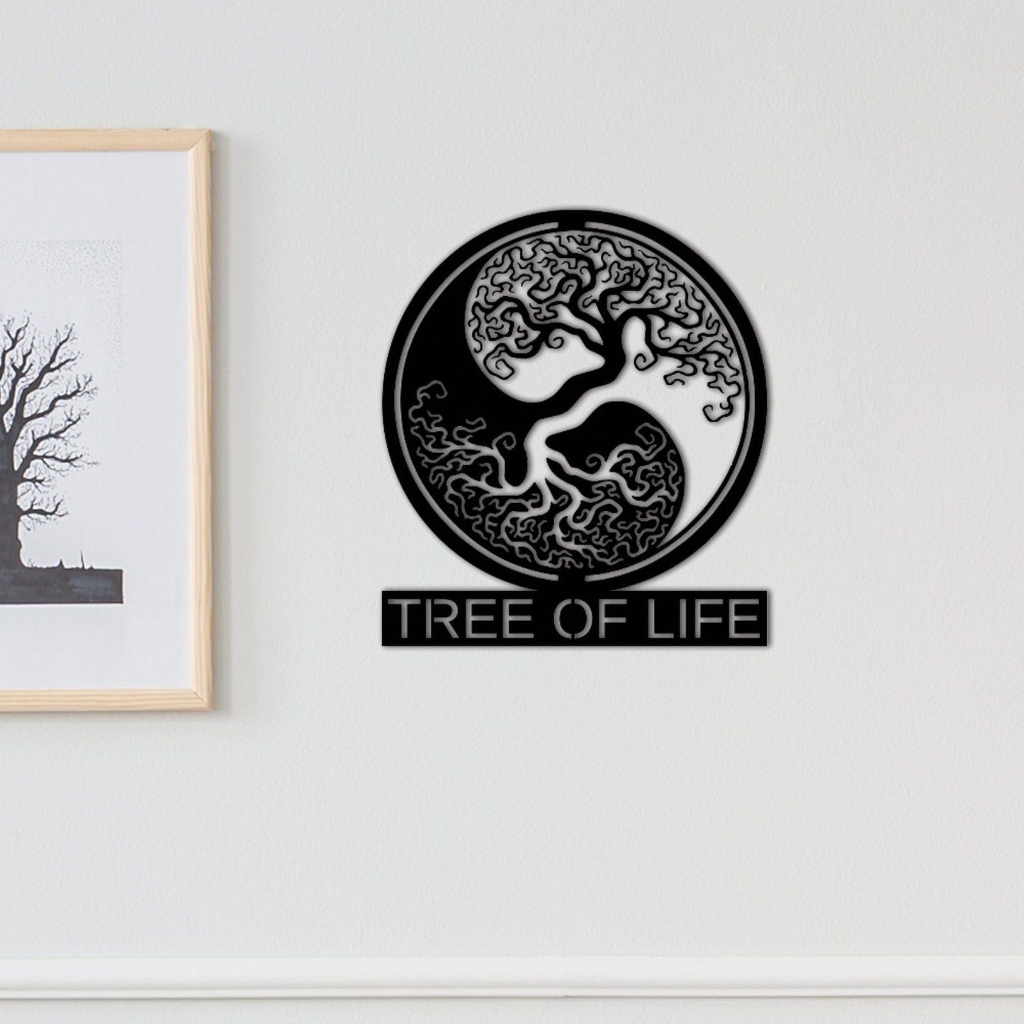 Custom Tree of Life Wall Art,Personalized Family Name Sign,Housewarming Gift,Living Room Decor,Front Door Decor,Family Tree Name Sign