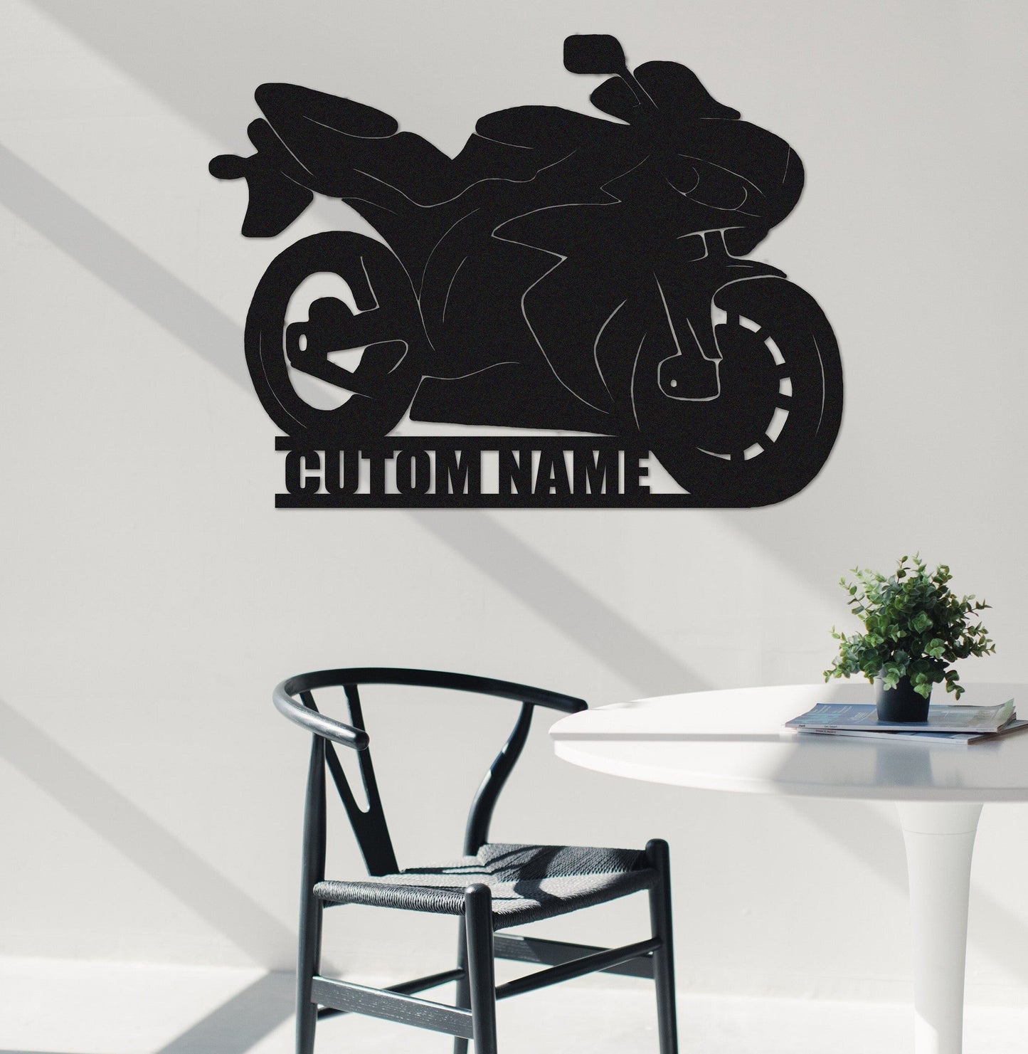 Personalized Motorcycle Metal Sign,Custom Motorcross Metal Art,Metal Garage Sign,Men Cave Sign,Fathers Day Gift,Motor Bike Metal Sign