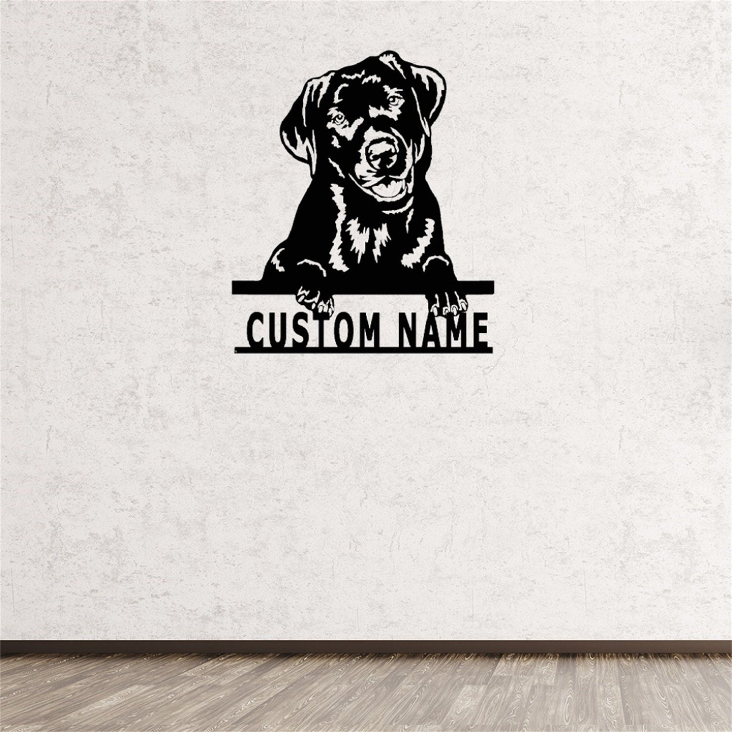 Custom Labrador Sign With Lights,Labrador Retriever Dog Metal Wall Art,Labrador Wall Decor,Personalized Dog Name Signs,Dog Lover Gifts