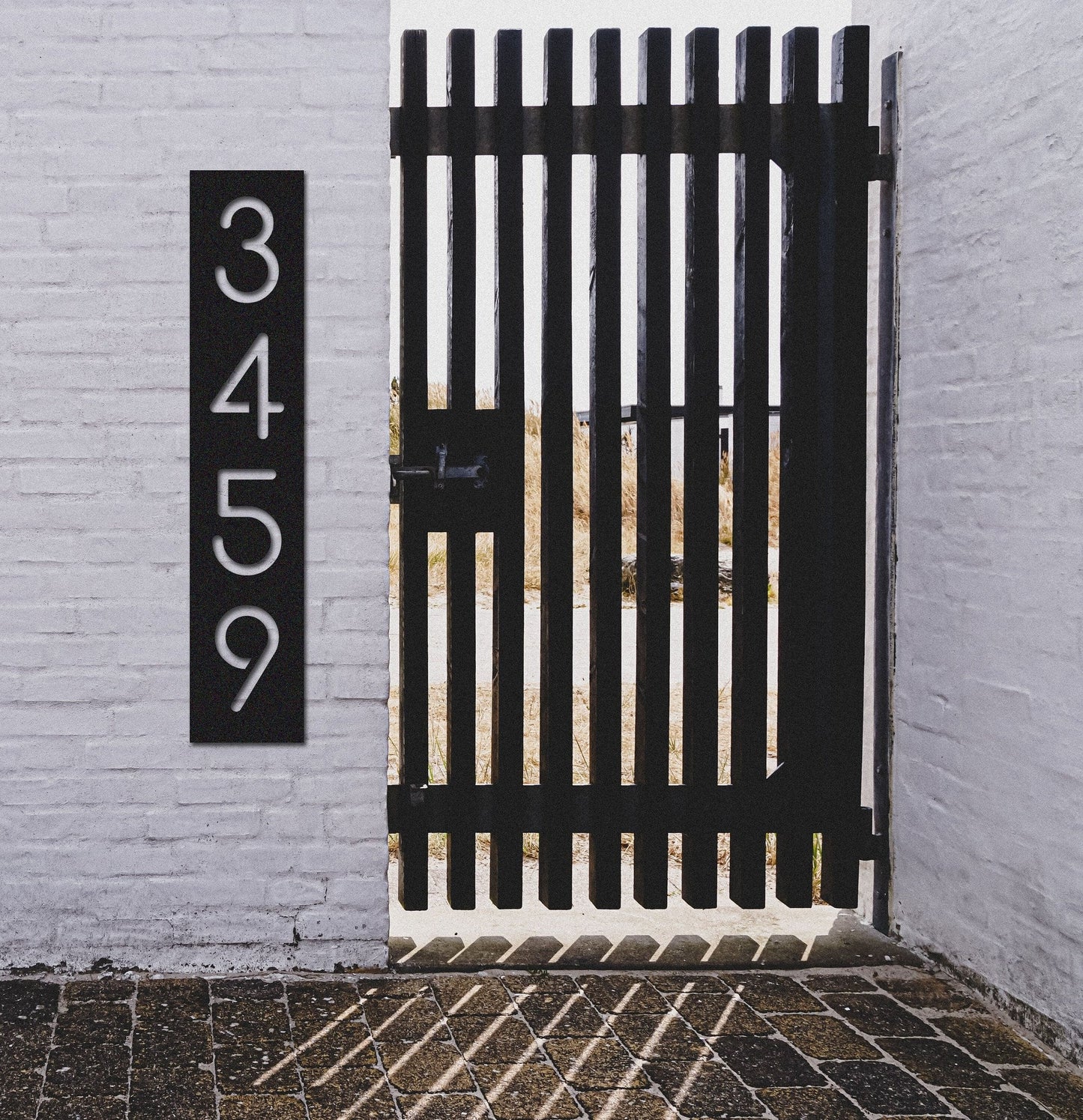 Custom House Number Metal Sign, Address Sign, Personalized House Number, Metal House Number Sign,Address Monogram sign,Address Plaque