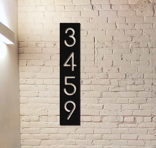 Custom House Number Metal Sign, Address Sign, Personalized House Number, Metal House Number Sign,Address Monogram sign,Address Plaque