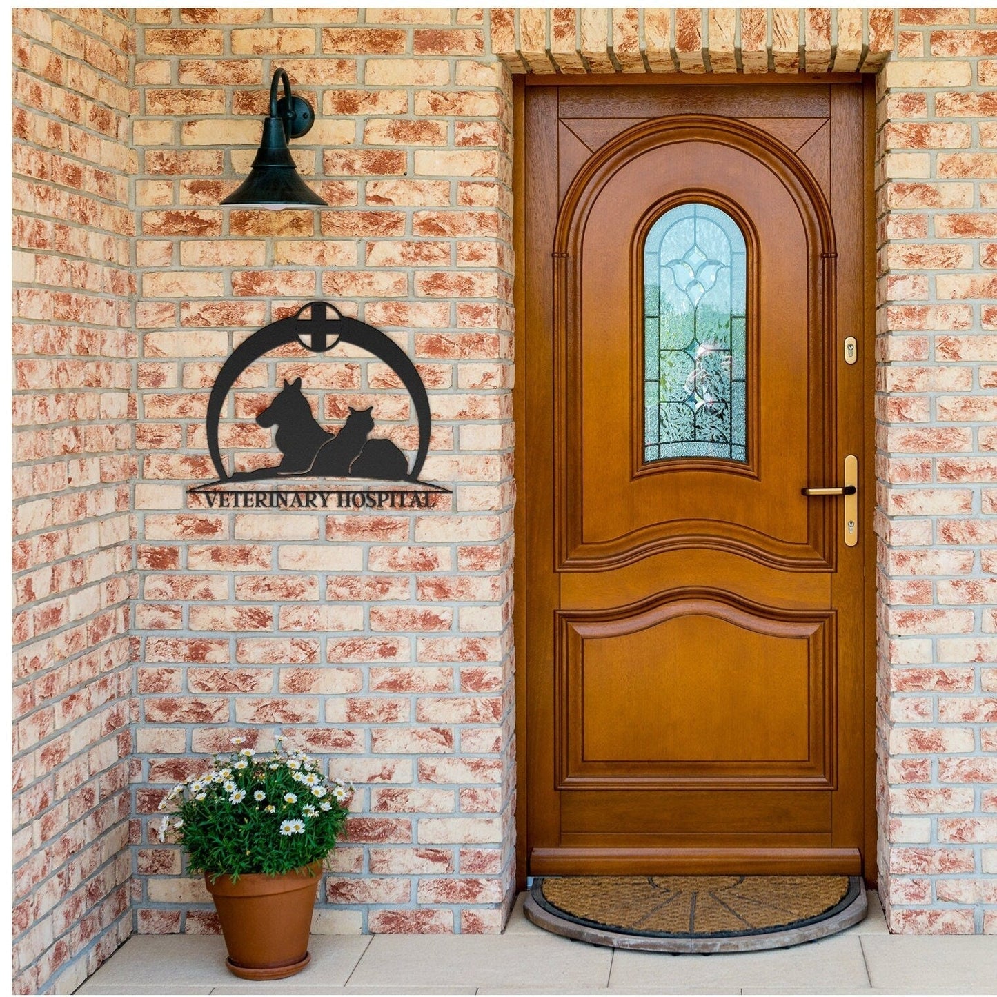 Veterinary Hospital Metal Sign, Veterinary Gift, Personalized Vet Gift, Veterinary Art, Gift For Veterinarian, Vet Room Decor