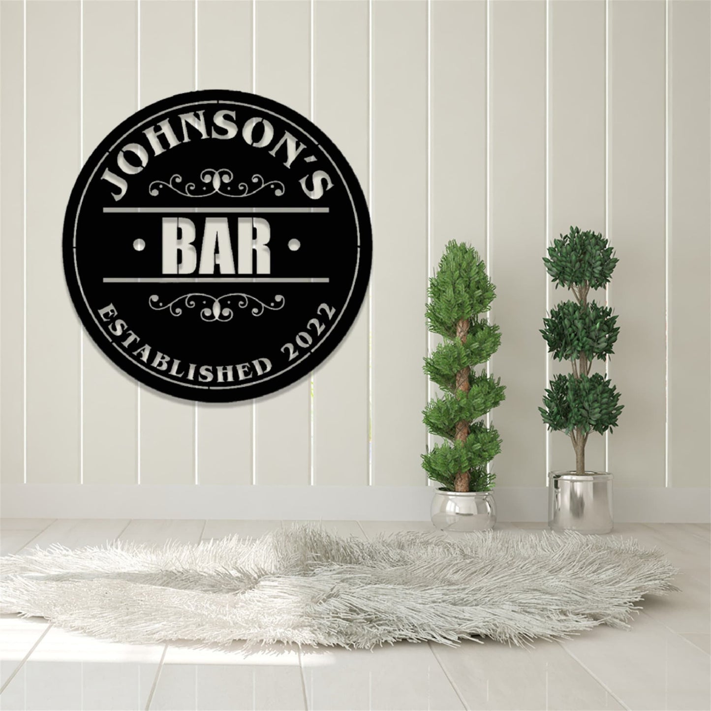 Custom Bar Sign With LED Lights,Personalized Bar Metal Wall Art,Bar Decor,Custom Pub Sign,Man Cave Decor,Outdoor Patio Sign,Outdoor Decor