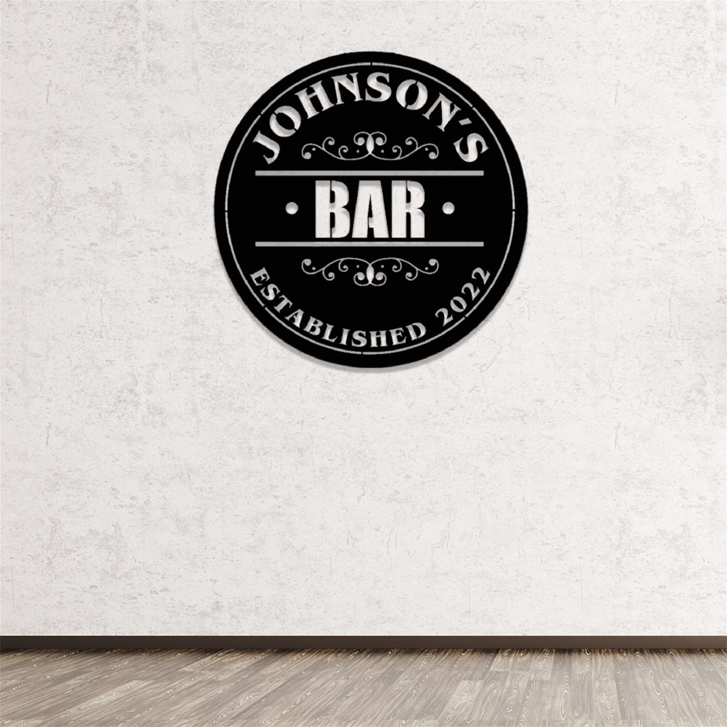 Custom Bar Sign With LED Lights,Personalized Bar Metal Wall Art,Bar Decor,Custom Pub Sign,Man Cave Decor,Outdoor Patio Sign,Outdoor Decor