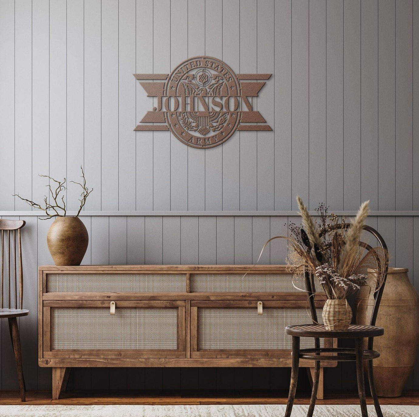 Army Retirement Gift, Custom Army Name Sign, Military Retirement Gift, Metal Sign For Army Soldier, Custom Army Emblem, Army Wall Hanging