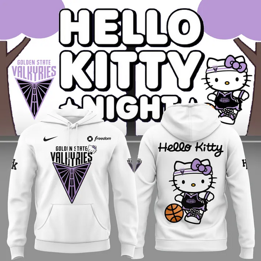 Golden State Valkyries x Hello Kitty Limited Edition 2025 Hoodie