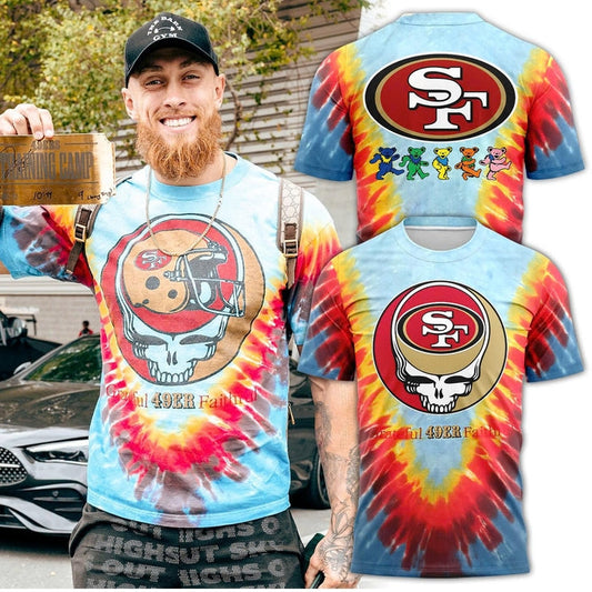 San Francisco 49ers x Grateful Dead T-Shirt 2025
