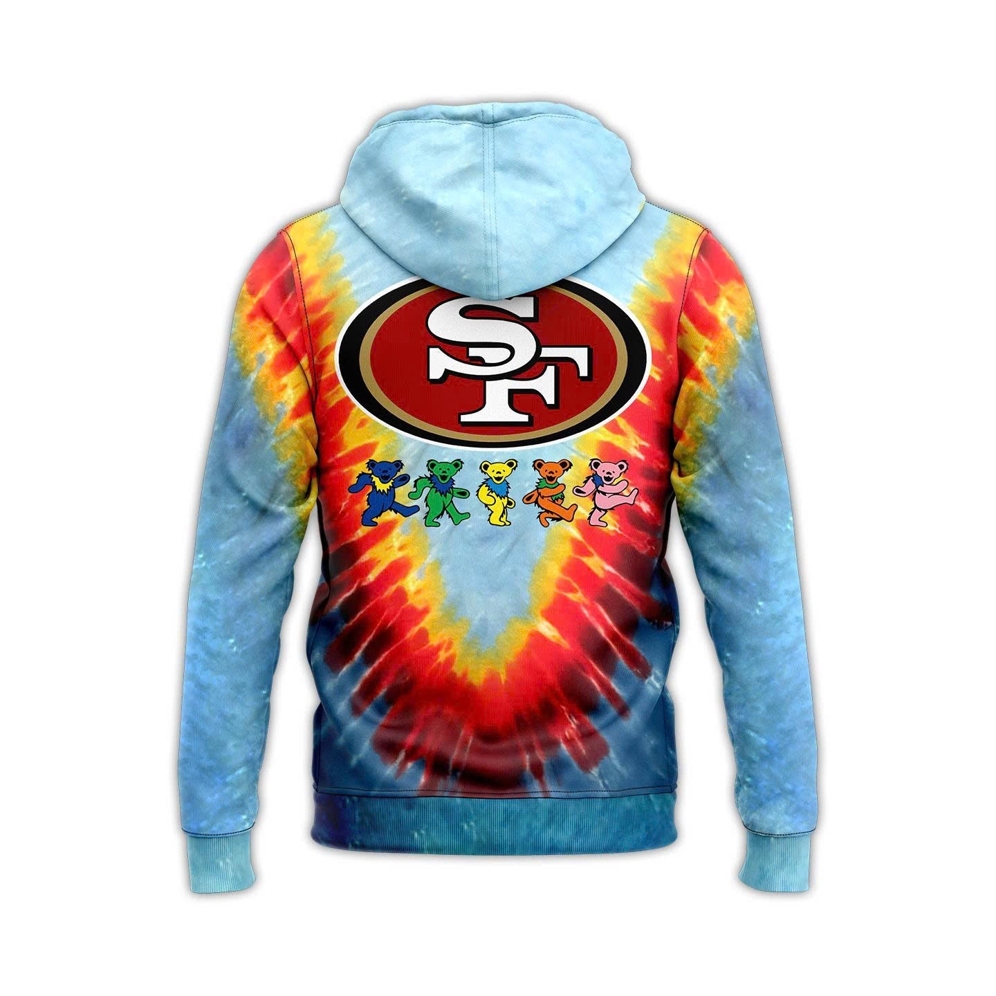 San Francisco 49ers x Grateful Dead Hoodie 2025