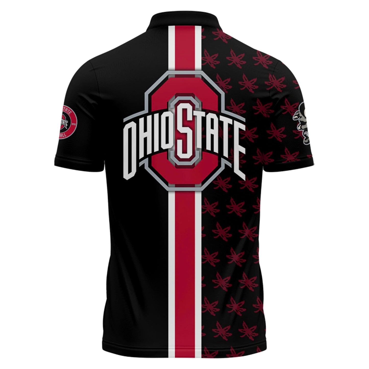 Premium Ohio State Buckeyes Black Polo 2025 Season