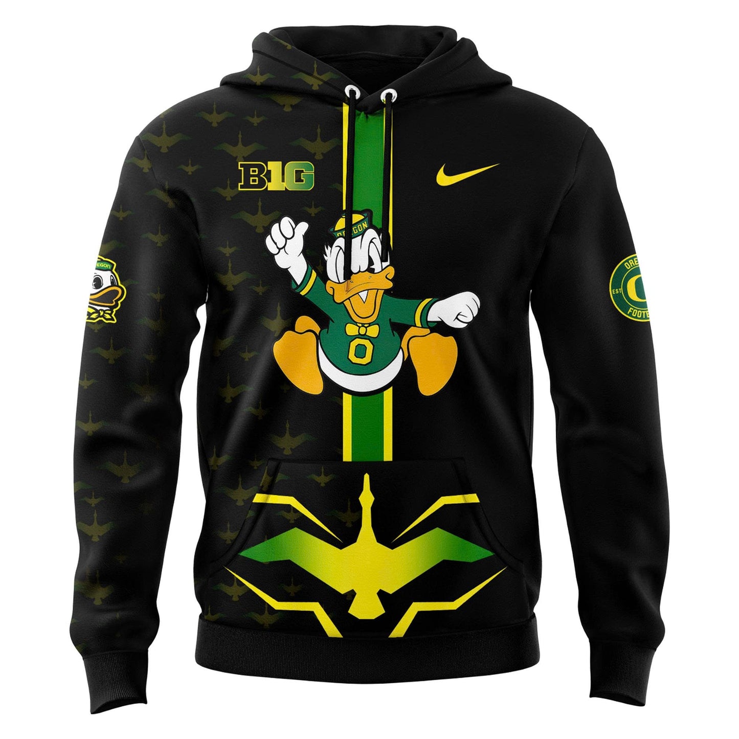 Oregon Ducks Football Season 2025 Hoodie V1